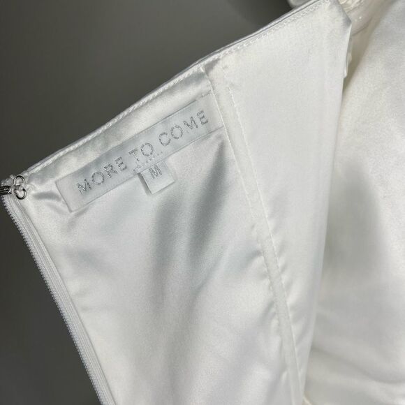 Revolve More To Come Bella Off Shoulder Dress in White Size M - Picture 5 of 10